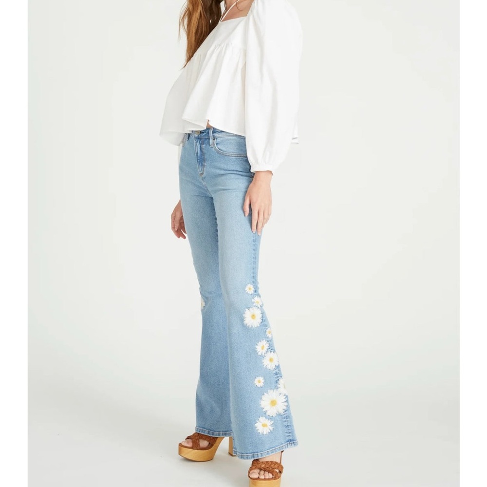 Driftwood Denim Daisy Daydream Farrah Flare Jean